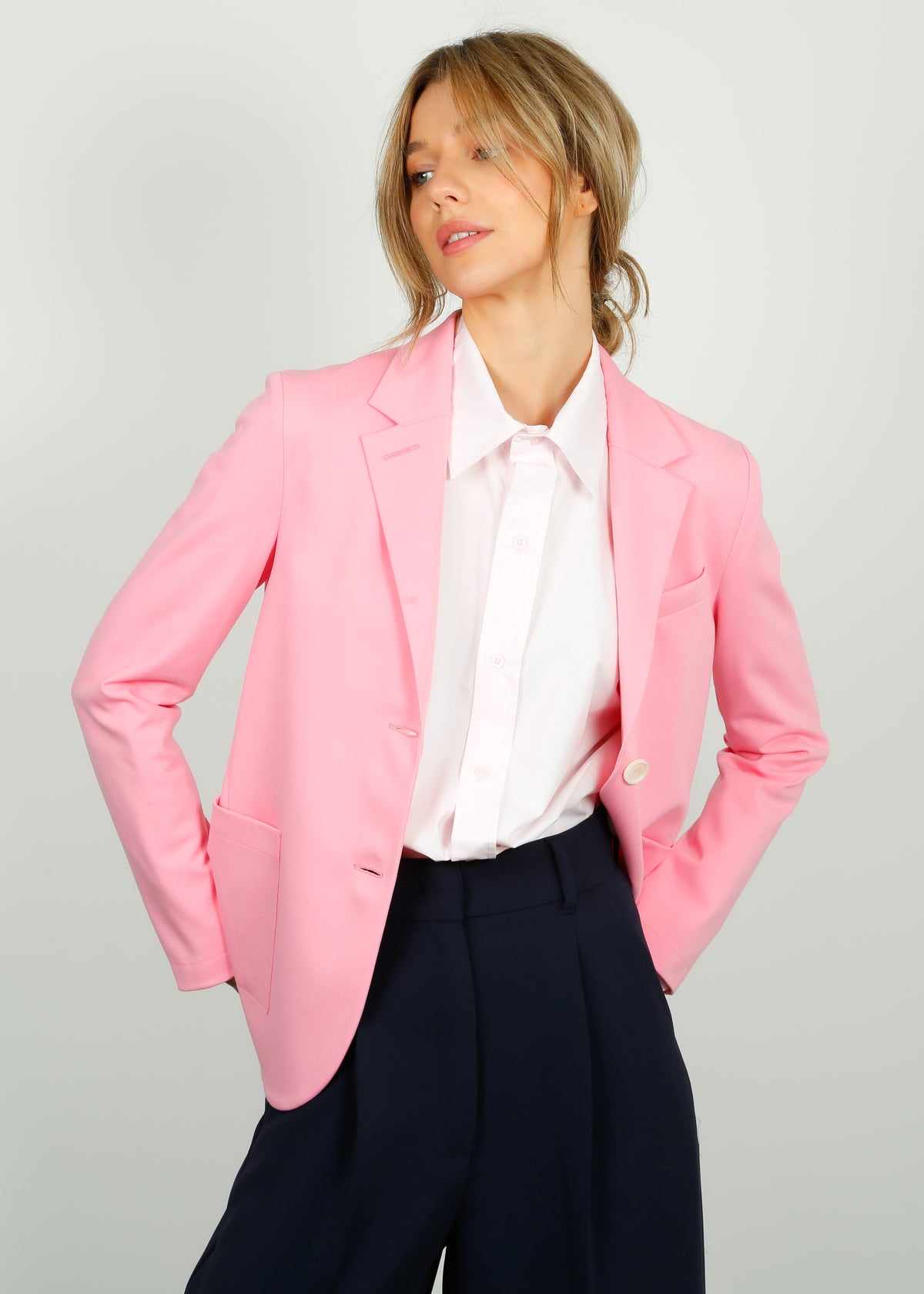 PARK Cotton Shirt in Pink