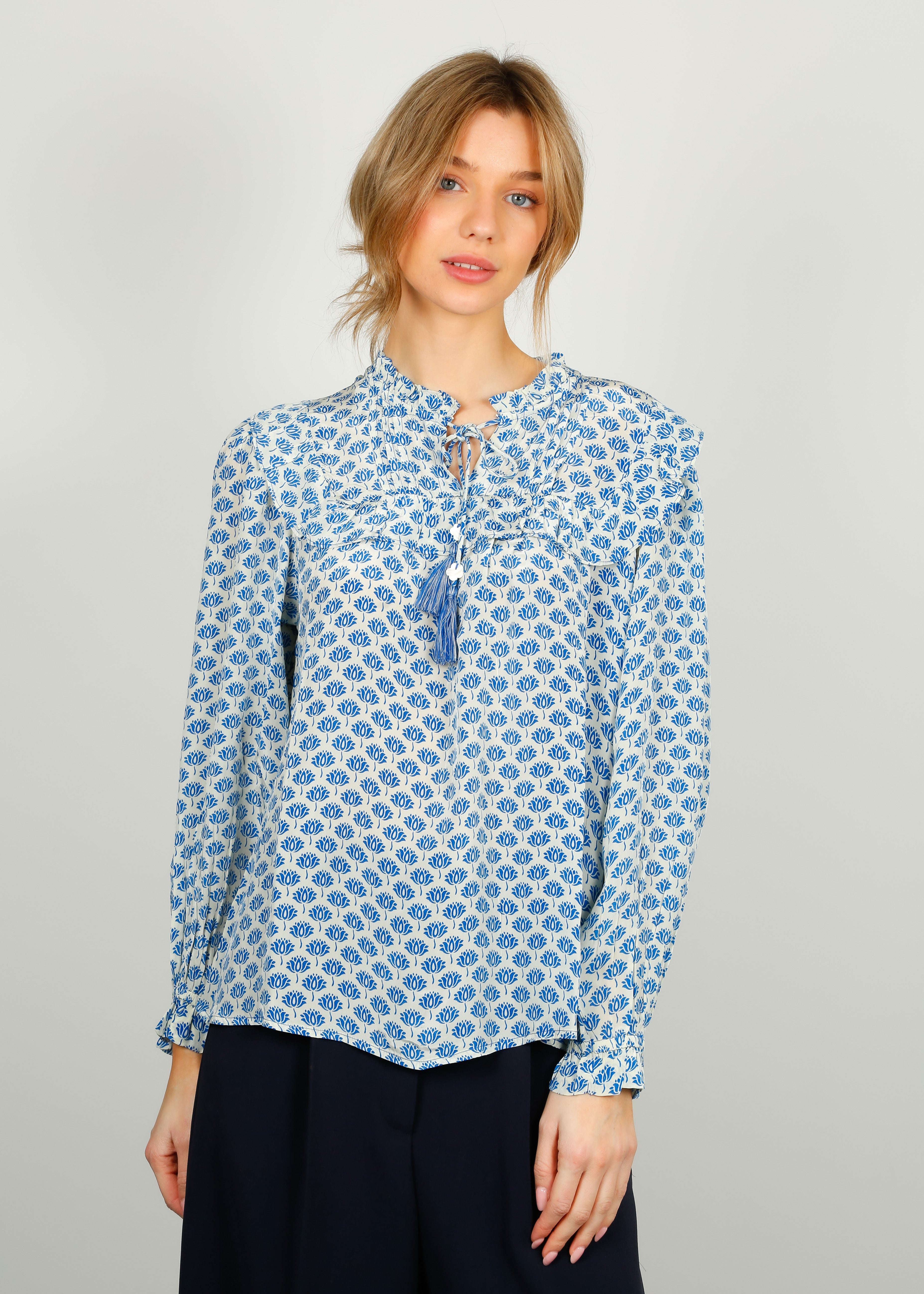 MOLIIN Vicki Top in Lapis Blue