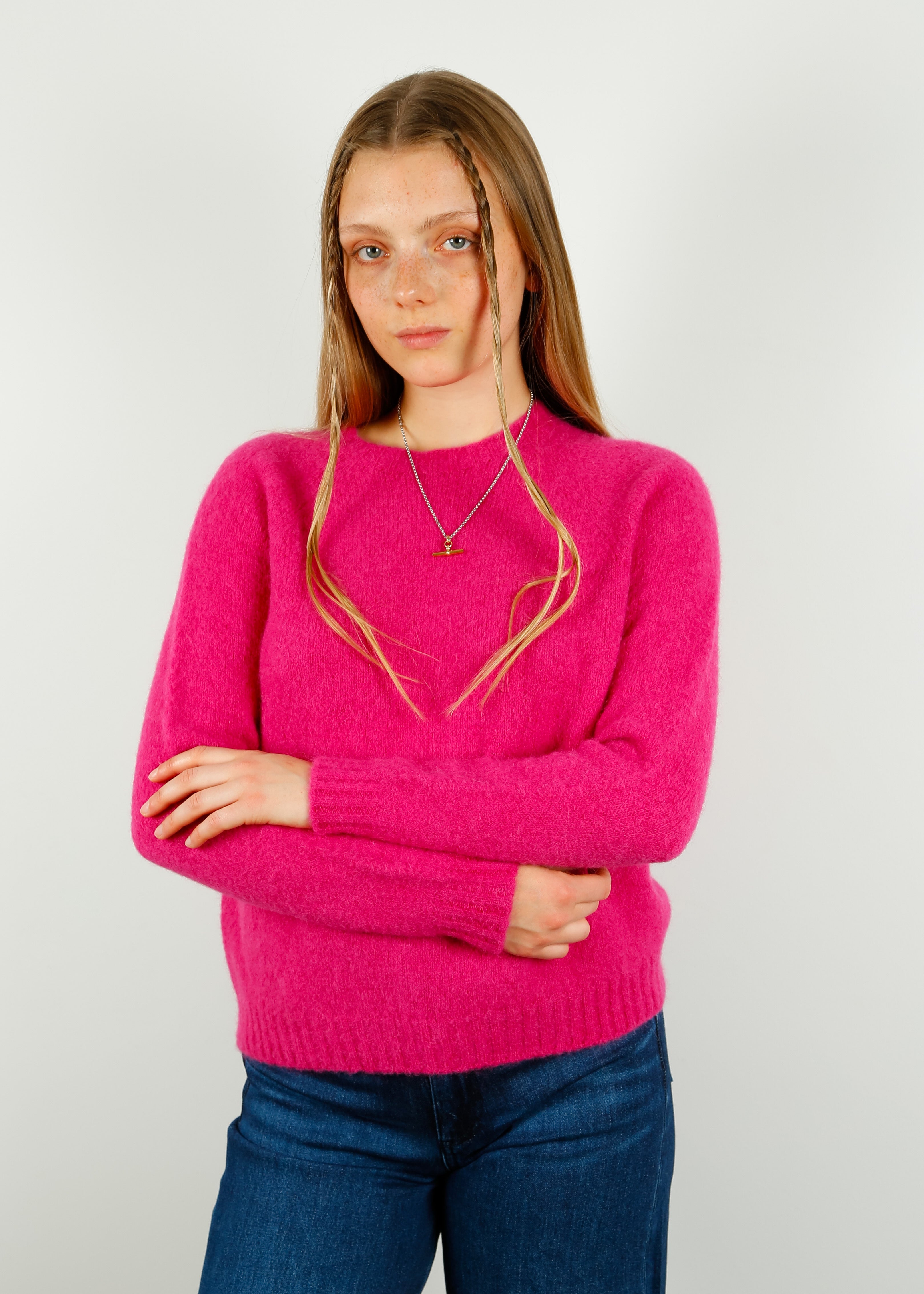 MM Ghiacci Knit in Fuchsia