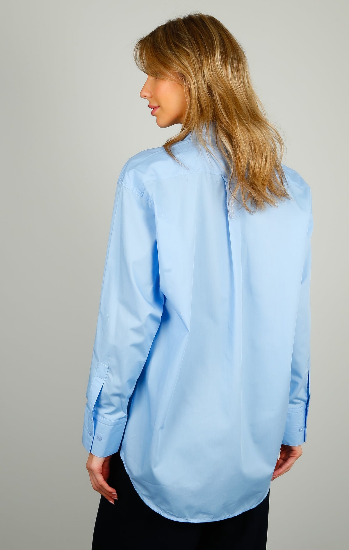 PARK Cotton Shirt in Blue