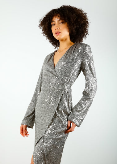 HH Falan Sequin Cocktail Dress