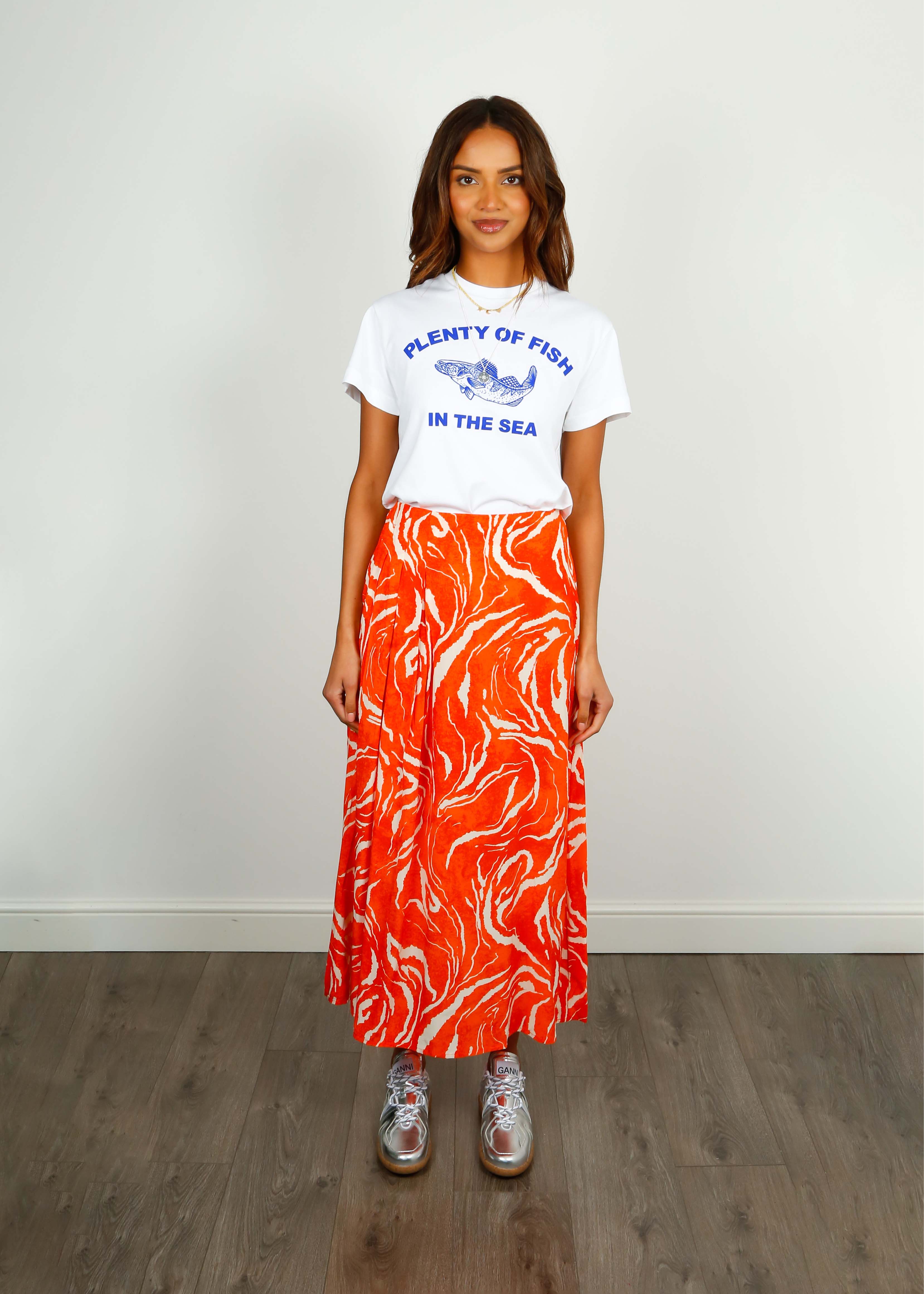 SLF Sirine Skirt in Orangeade