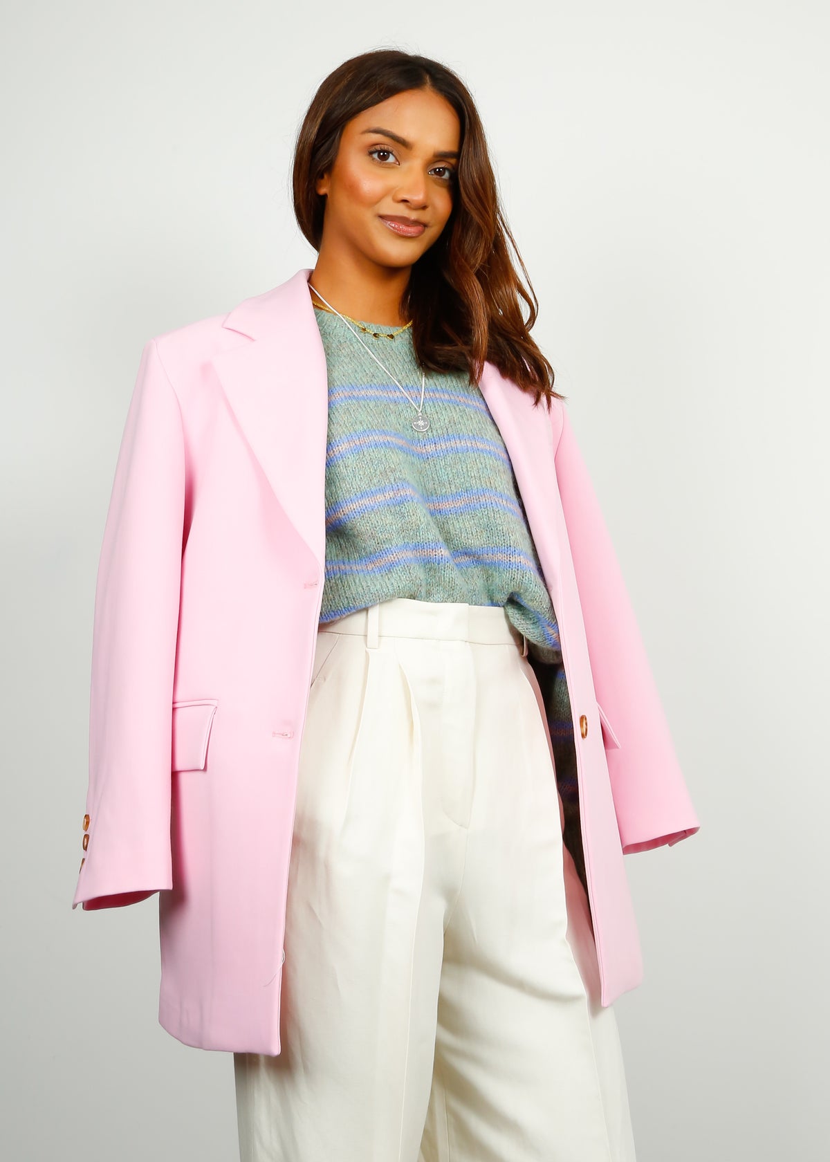 SLF Tilda Oversized Blazer in Sweet Lilac