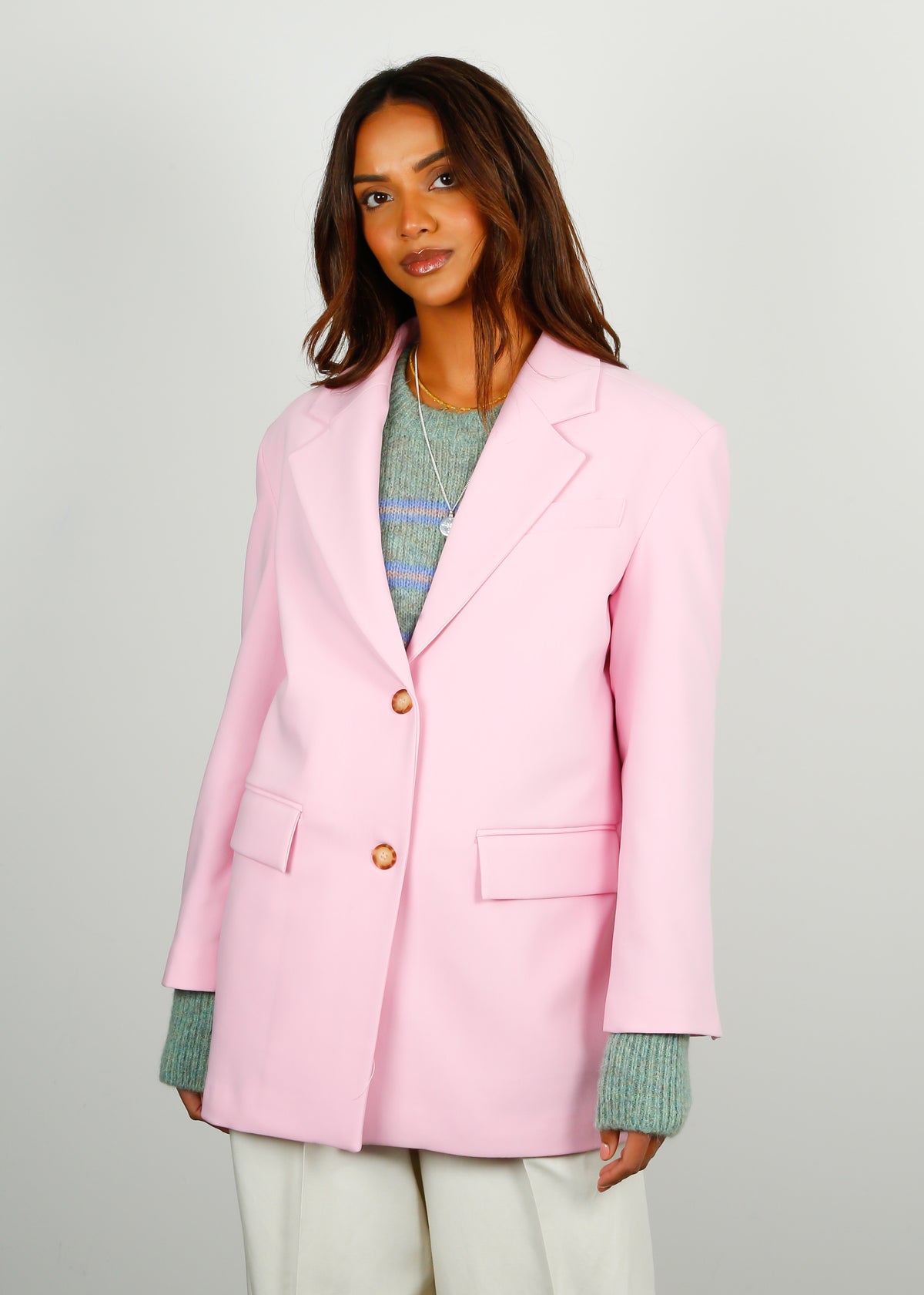 SLF Tilda Oversized Blazer in Sweet Lilac