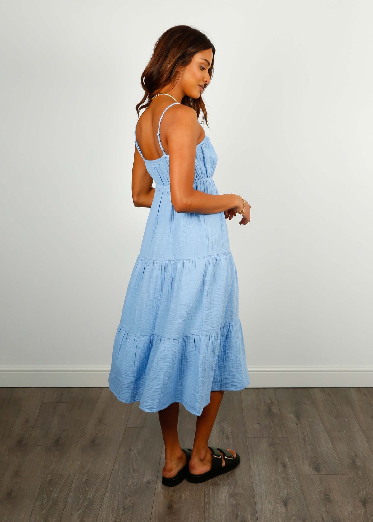 RAILS Blakely Dress in Vista Blue