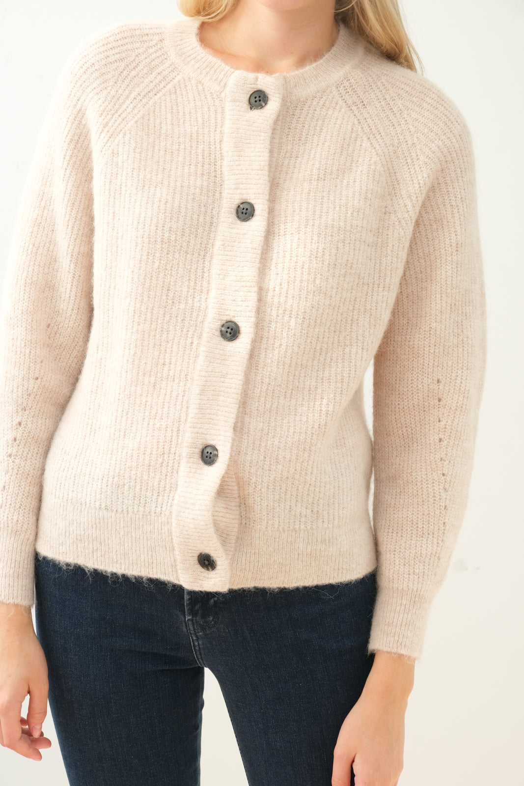 SLF Lulu cardigan in birch