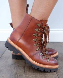 You added <b><u>Grenson Nanette hiker boot in tan</u></b> to your cart.