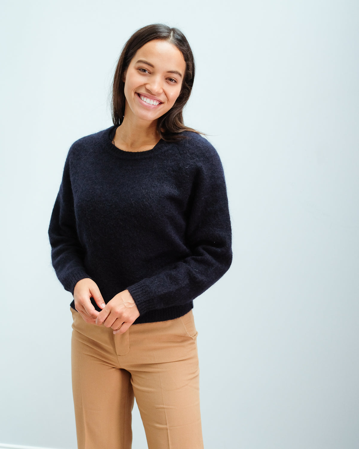 SEC.F Brook knit jumper in eclipse