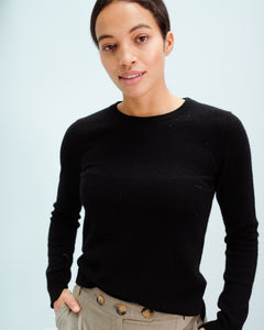 You added <b><u>JU Split crew neck knit in black</u></b> to your cart.