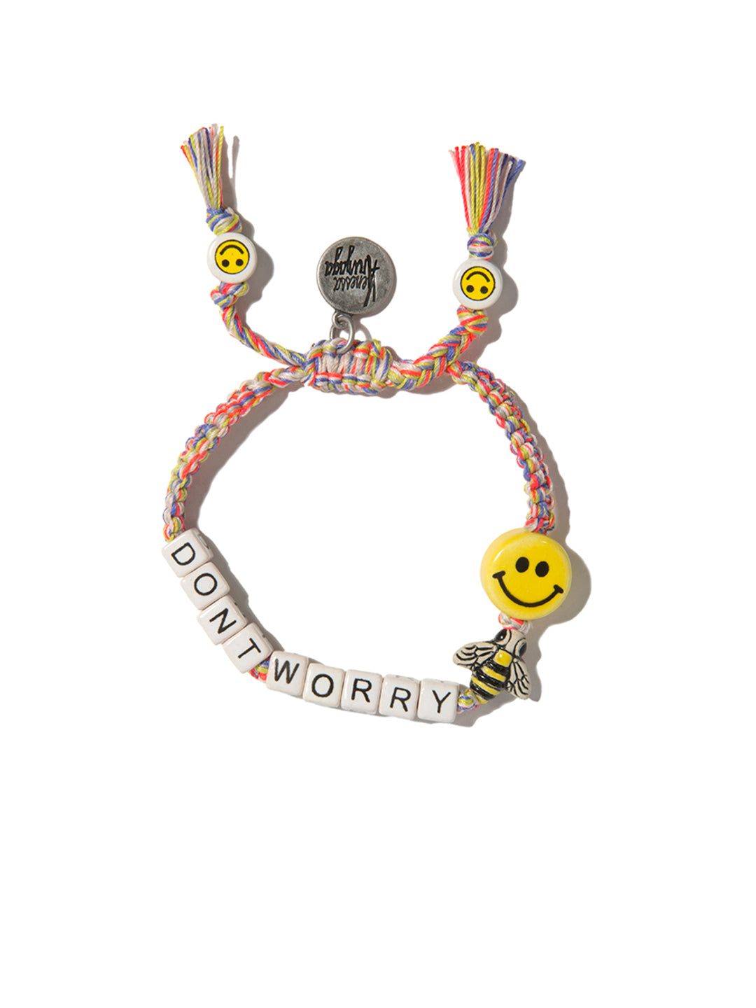 VA Don't worry bee happy bracelet in sunset melange