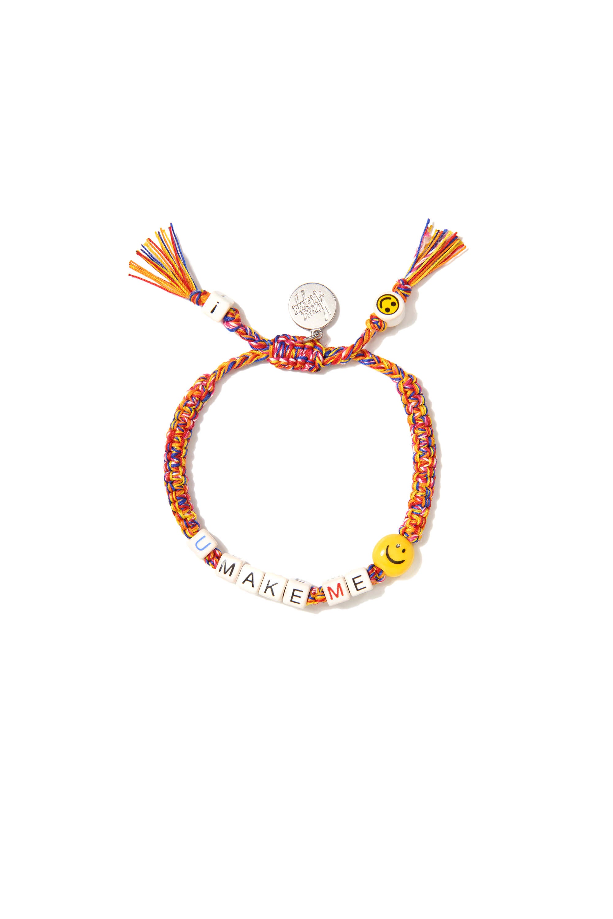 VA You make me smile bracelet in rainbow melange