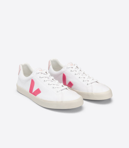 VEJA Esplar Canvas in White, Rose, Petale