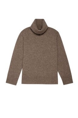 RAILS Imogen Cashmere Pullover in Hazelnut