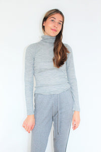 You added <b><u>SLF Costina Rollneck Rib Knit in Grey</u></b> to your cart.