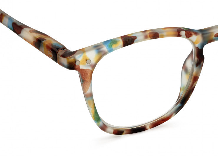 Izipizi Reading glasses e in blue tortoise