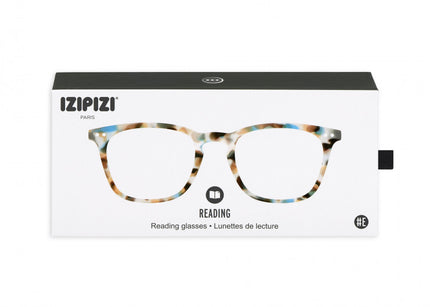 Izipizi Reading glasses e in blue tortoise