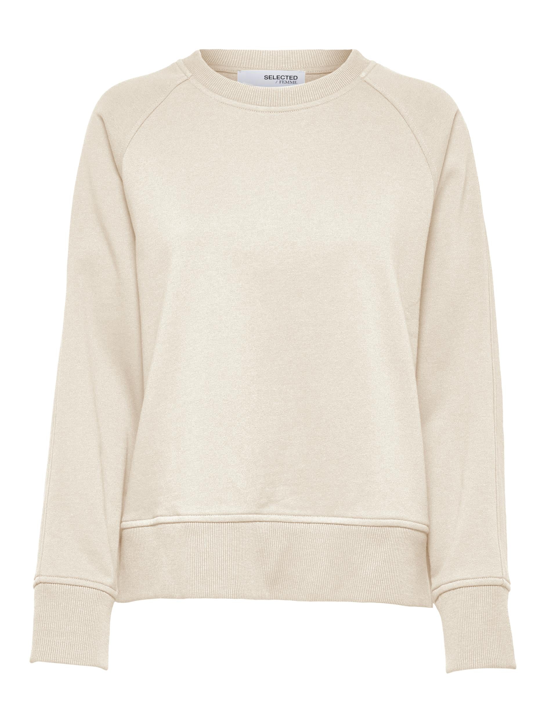 SLF Liesel Sweatshirt in Sand Melange