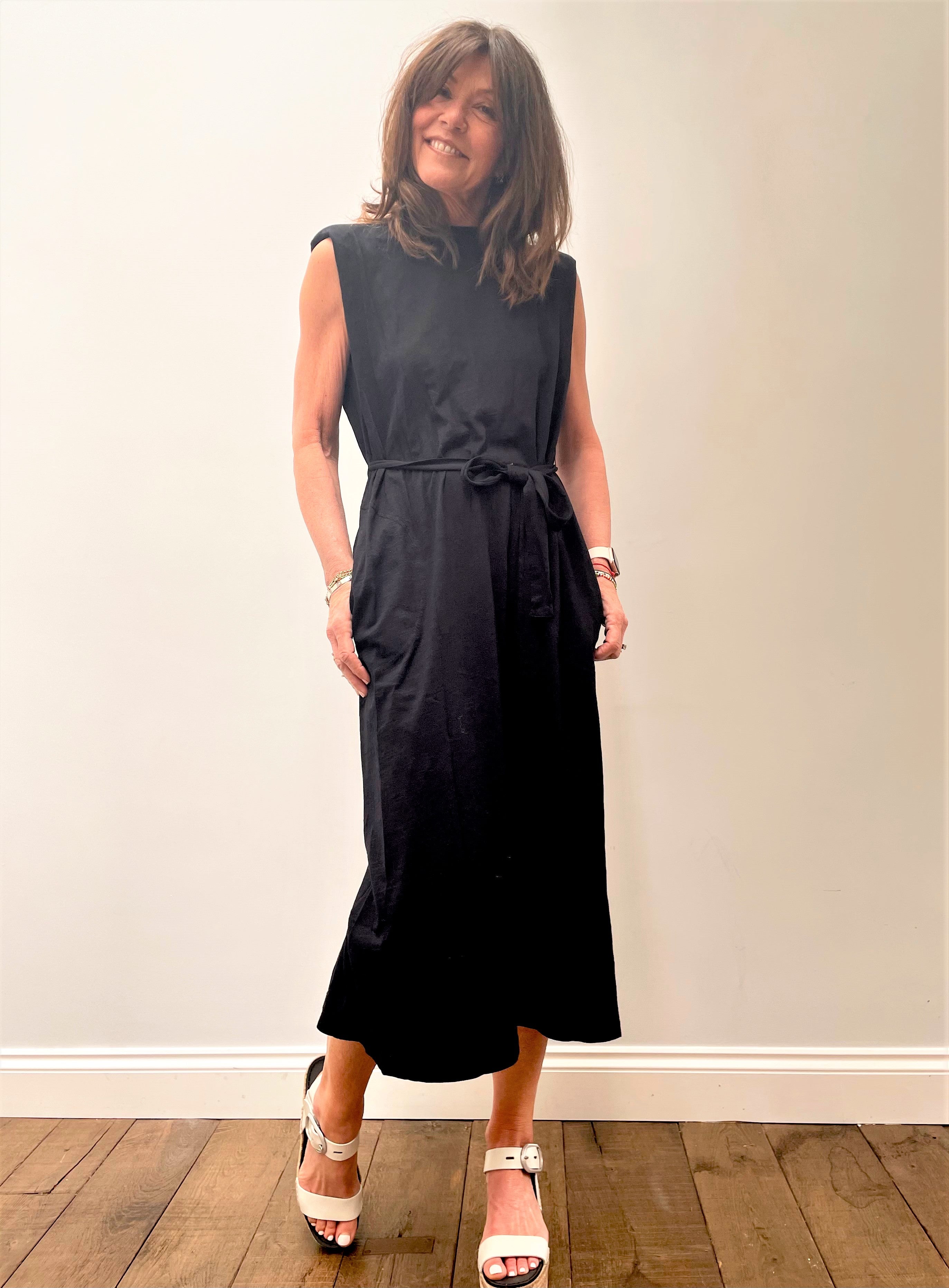 VELVET Aviso Dress in Black